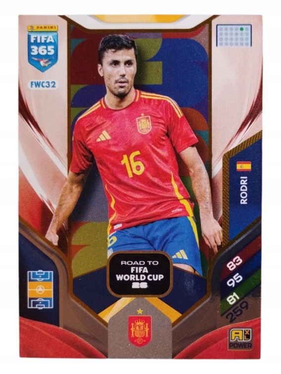 fwc32-rodri-hiszpania-road-to-world-cup-fifa-365-2026-panini
